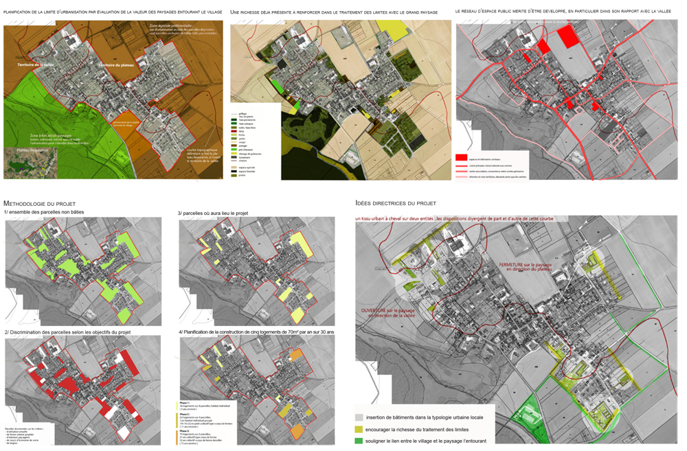 La densité comme moyen de retrouver une cohérence paysagiste Clermont-Ferrand 5
